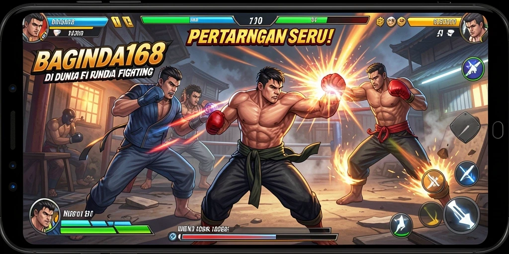 Gameplay seru dan mendebarkan di arena pertarungan BAGINDA168.