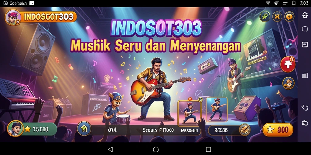Tampilan gameplay INDOSLOT303 yang interaktif dan menyenangkan.