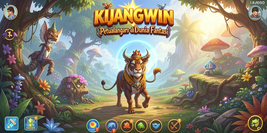 Tampilan gameplay KIJANGWIN yang menegangkan dan menarik.