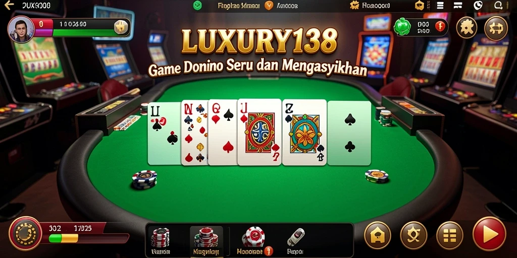 Tampilan gameplay seru dalam LUXURY138 yang menarik.