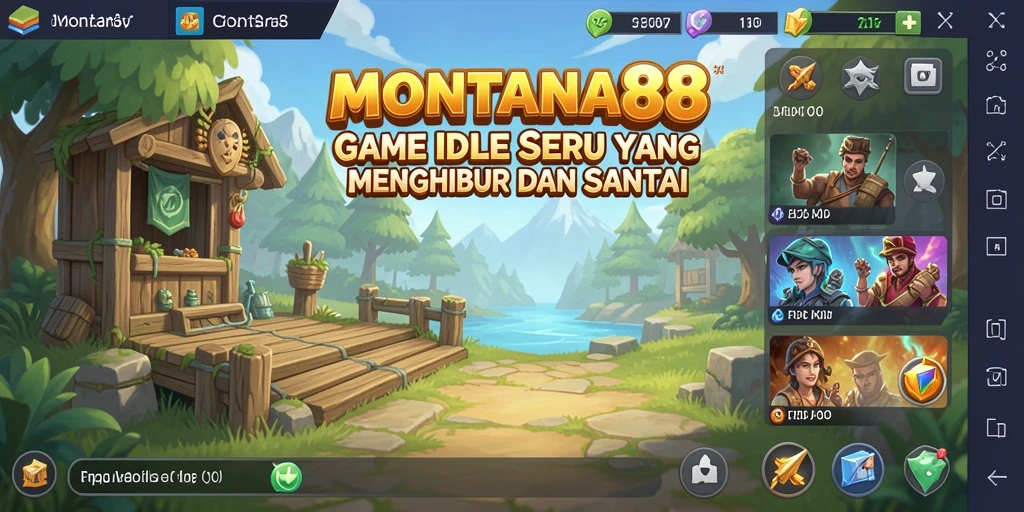 Tampilan screenshot gameplay MONTANA88 yang menarik dan penuh warna.